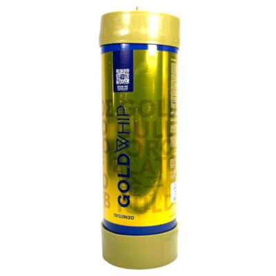 Gold Whip Cream Charger Tank (Maxi Edition)